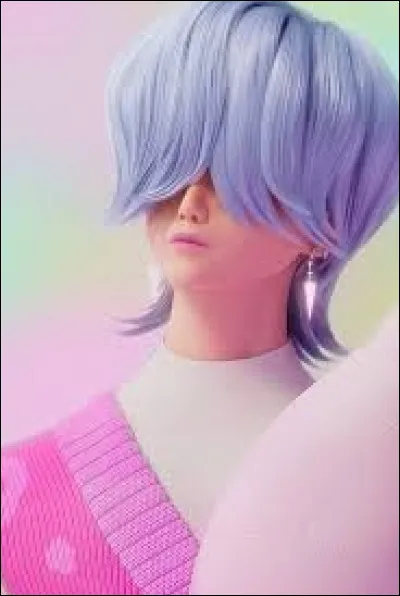 De quelle couleur sont les cheveux de Mystery ?