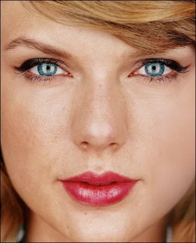 La couleur des yeux de Taylor Swift est très rare :