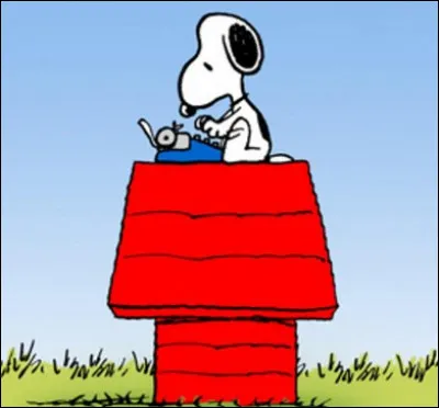 Qui est ce chien philosophe du haut de sa niche ?