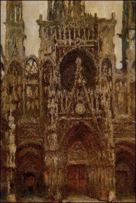 Quel peintre impressionniste a ralis une srie de tableaux consacrs  la cathdrale de Rouen ?