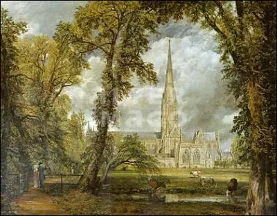 Quel peintre anglais a reprsent la cathdrale de Salisbury ?