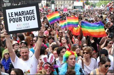 Quand le "Mariage pour tous" a-t-il &eacute;t&eacute; autoris&eacute; en France ?