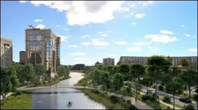 Montpellier, chef-lieu de l'Hérault, est traversée par ...