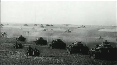 Où se déroule la plus grande offensive de chars de tous les temps ?