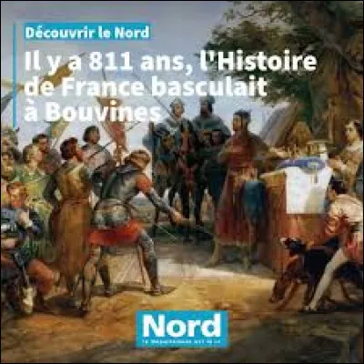 Tout le monde connait "Marignan 1515" mais qu'en est-il de Bouvines ?