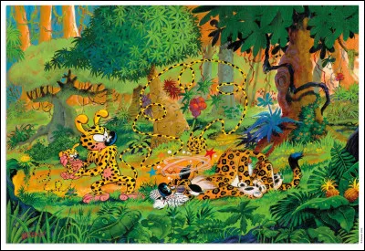 Si nous ___ l'oreille, nous entendrons peut-être son fameux cri !