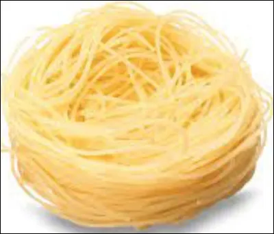 Quel est le nom de ces pâtes italiennes fines comme des cheveux ?