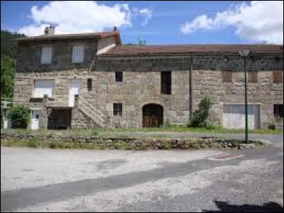 Ancienne commune Ard&eacute;choise, Intres se situe en r&eacute;gion ...