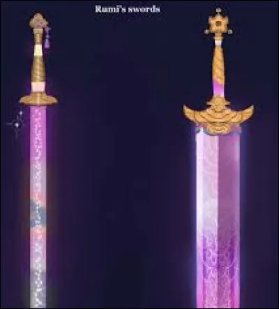 Quel est le nom de son arme ?