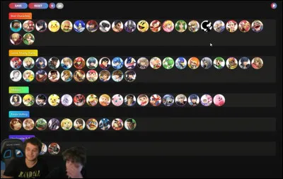 Quel personnage préfères-tu ? (1/2)