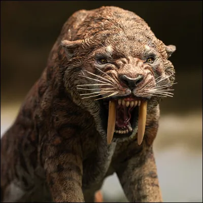 À quelle époque le smilodon a-t-il vécu ?