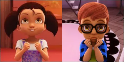 Quel jeune enfant est présent lors du spectacle du Mime, Fred Haprèle, puis sous la garde de Marinette, plus tard dans lépisode ?