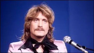 Le chanteur Christophe a interprété "Les mots verts" dans les années 70.