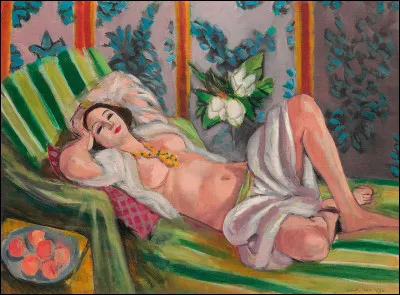 Qui a fait le portrait de "L'Odalisque aux magnolias" ?