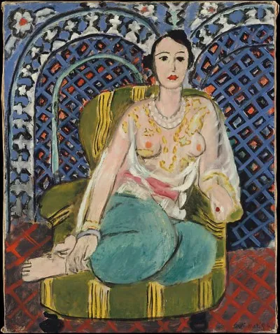 Qui a peint cette "Odalisque assise" ?