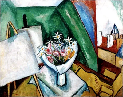 Qui a peint "Le Bouquet dans l'atelier de la rue Séguier" ?