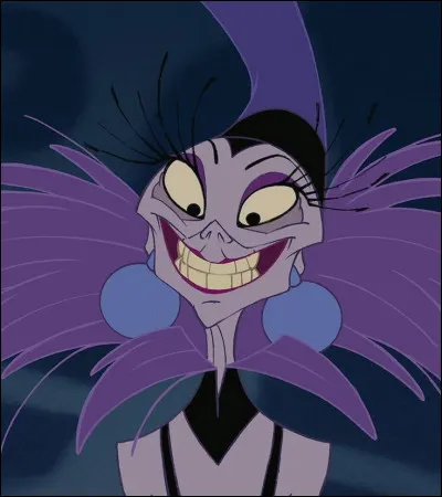 Y � Yzma (Kuzco, l�empereur m&eacute;galo)Yzma tente de renverser Kuzco avec ses potions et plans, mais Kuzco r&eacute;ussit &agrave; sauver son empire.