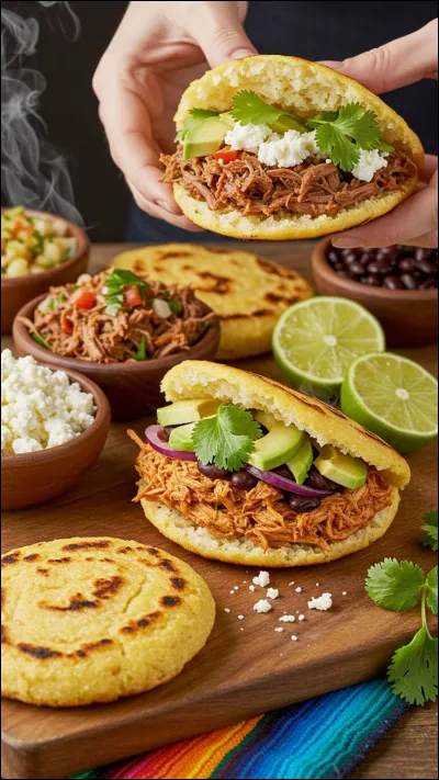 De quel pays viennent les arepas ?