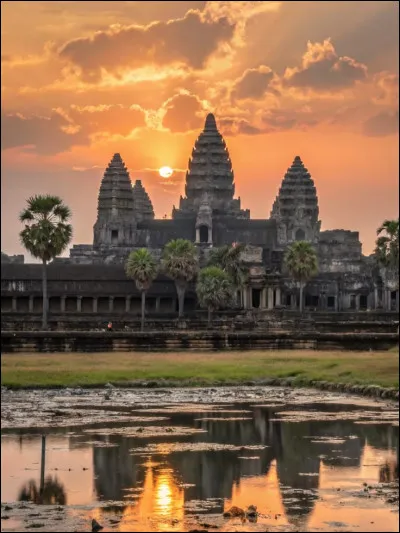 Angkor Wat, le plus grand temple religieux du monde, se trouve dans quel pays ?