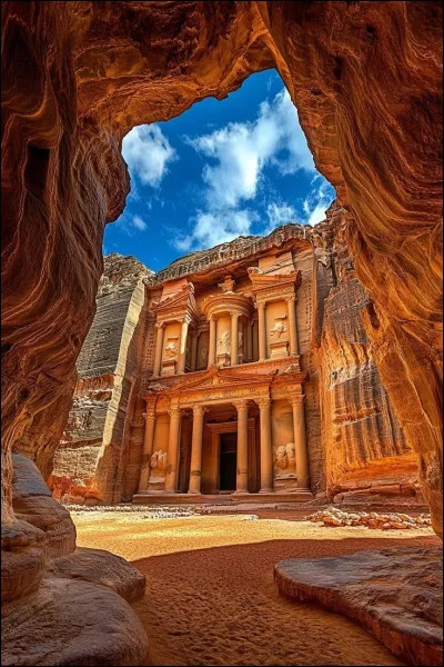 Petra, célèbre cité taillée dans la roche, est située dans quel pays ?