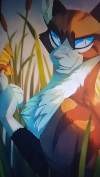 Moi aussi je suis le fils d'Étoile du Tigre, et contrairement à mon demi-frère, Griffe de Ronce, moi au moins je veux lui ressembler ! Dis-moi que tu as déjà entendu parler de moi ! Je suis le redoutable :