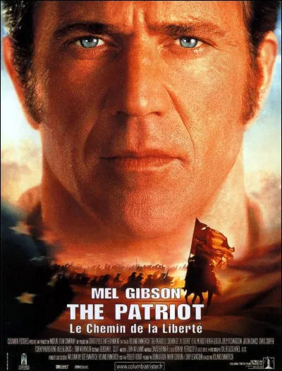 Vous devez retrouver l'année de sortie du film "The Patriot : Le Chemin de la liberté".
