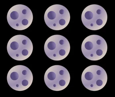 Combien de cratères y a-t-il sur cette image ?