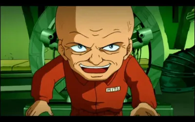 Dans quelle saison apparaît lantagoniste surnommé le Cerveau, en tenue de prisonnier et enfermé dans une cellule de détention du WOOHP ?