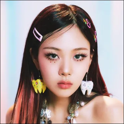 À quel groupe appartient l'idole sur la photo ?