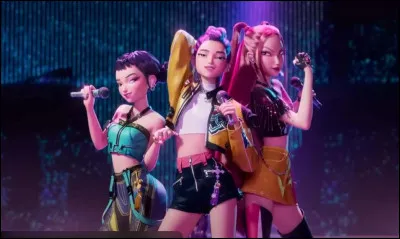 Qui sont les trois membres du groupe de K-pop Huntr/x dans le film ?