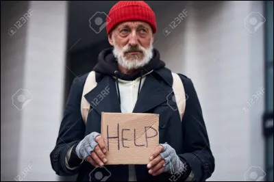 Tu vois un sans-abri. Que fais-tu ?