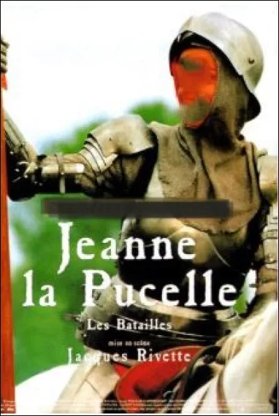 Dans le film "Jeanne la pucelle" de Jacques Rivette sorti en 1994, quelle actrice incarne Jeanne d'Arc ?