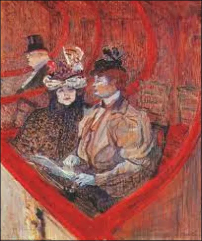Lequel de ces trois artistes a réalisé, en 1897, cette toile intitulée ''Une Boîte au théâtre'' ?