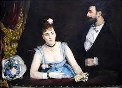 Quelle femme impressionniste a réalisé cette toile intitulée ''Une loge aux Italiens'', vers 1874 ?