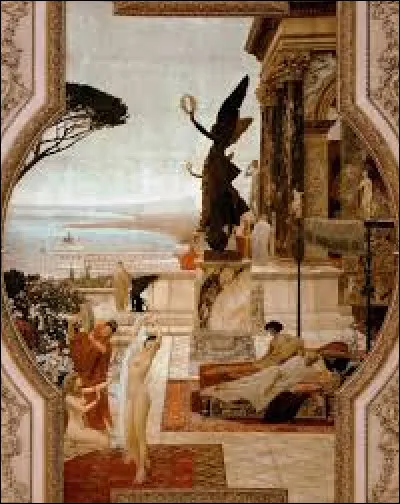 Entre 1884 et 1888, quel symboliste a réalisé cette peinture nommée ''Le Théâtre de Taormina'' ?