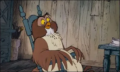 Aux c&ocirc;t&eacute;s de quel c&eacute;l&egrave;bre animal de fiction peut-on retrouver Ma&icirc;tre Hibou ?