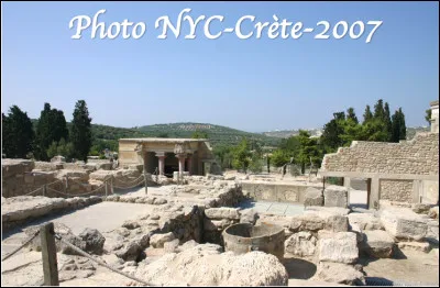 Quel est le nom de ce site archéologique crétois, une cité-état datant de -3000 avant J.-C. ?