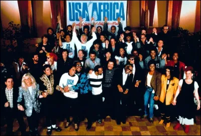 Pour quel pays, la chanson caritative « We Are The World » fut-elle enregistrée ?