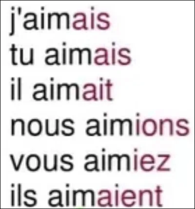 Quelle est cette conjugaison ?