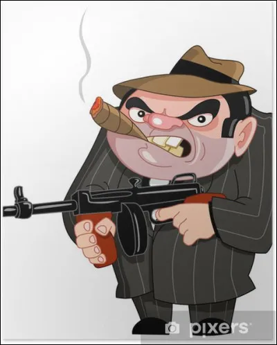 "Balafre, gangsters". Le titre du film est ...