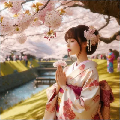 Quel est le nom de la fameuse robe traditionnelle japonaise ?