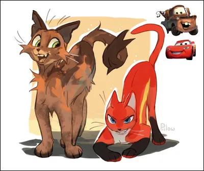 Finalement ton mentor est Poil de loup : il te demande ce que tu veux faire en premier. Que réponds-tu ?