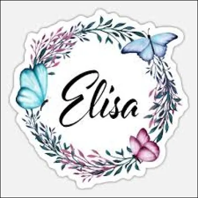 "Elisa" : Qui l'a chanté ?
