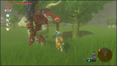 Les Moblins peuvent lancer des Bokoblins pour attaquer.