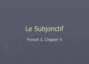 Quiz Le subjonctif, limpratif, linfinitif, le participe et le grondif