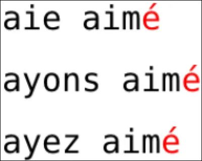 Quelle est cette conjugaison ?