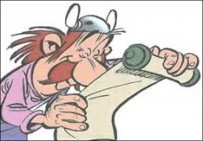 Comment se nomme le lecteur assidu de ''LÉcho de Condate'' dans ''Le Papyrus de César'' ?