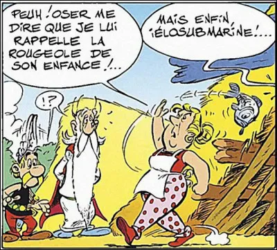 Dans quel album les femmes du village se mettent-elles à porter des braies ?