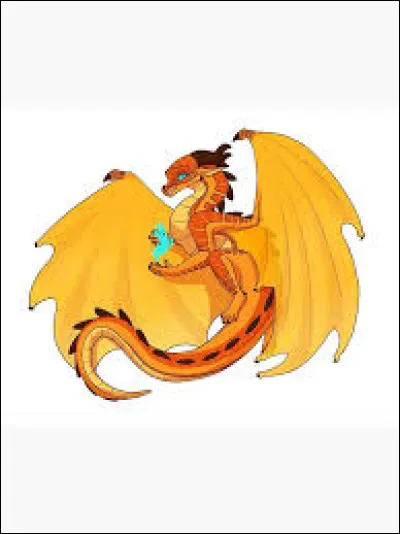 Comment s'appelle la dragonne aux &eacute;cailles de feu au Palais du Ciel ?