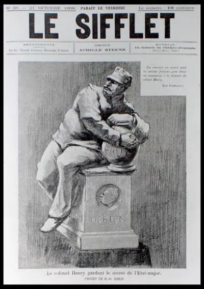 Que sest-il passé pour le colonel Henry ?